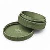Green textured container with 'SMF Prints' branding on a white background